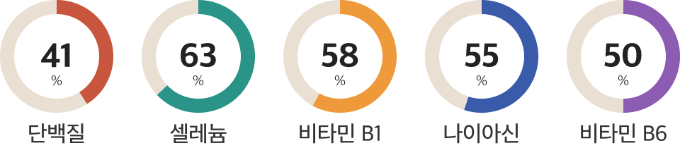 돼지고기 등심 영양정보